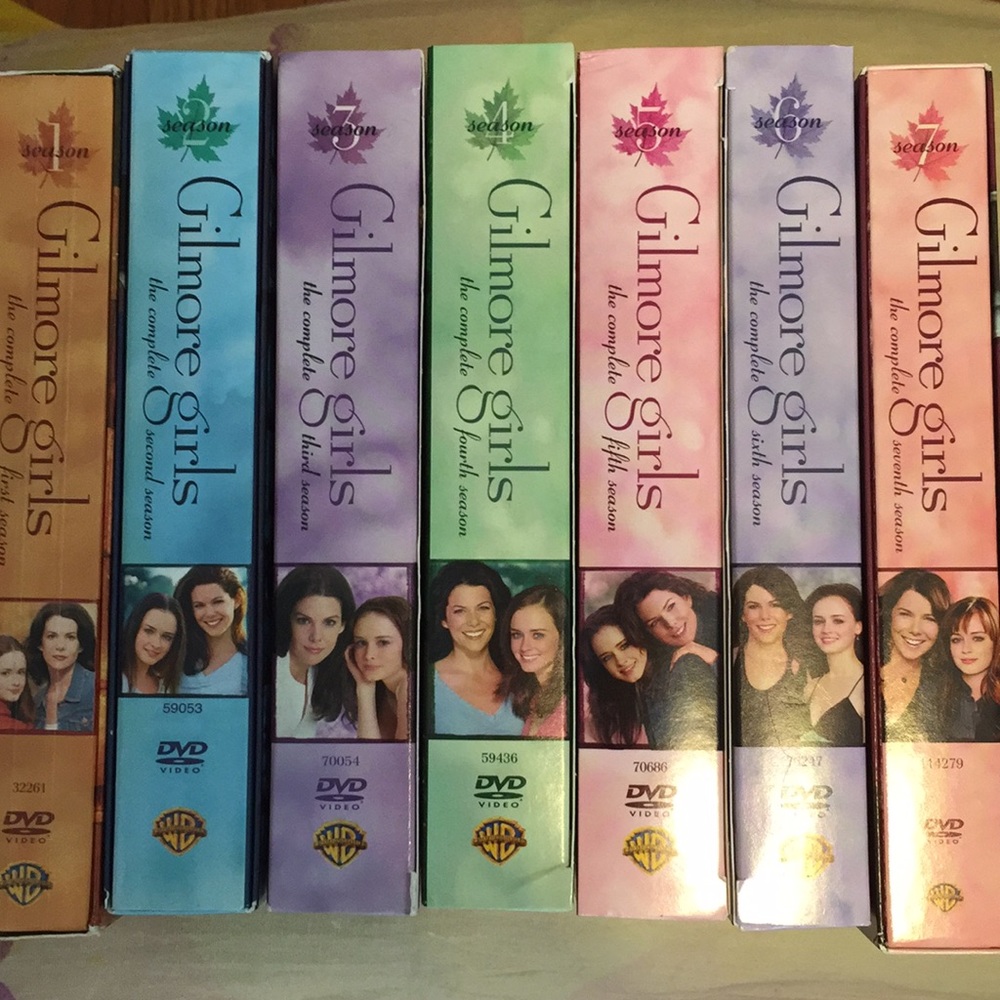 Complete Gilmore Girls series on dvd.